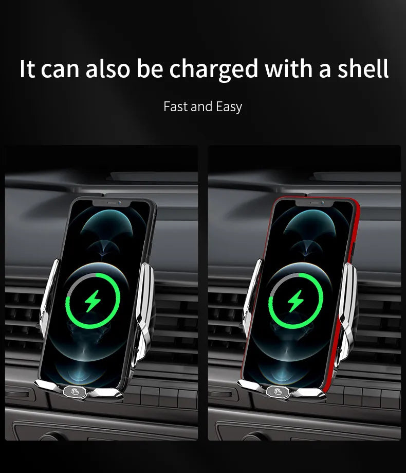 Fast Wireless Car Charger Stand for iPhone