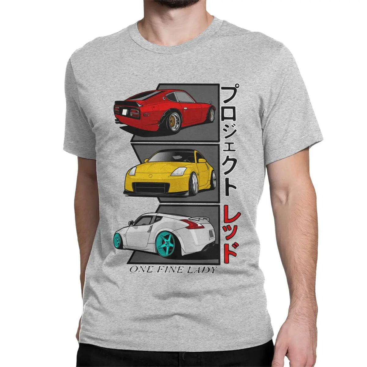 Nissan FairLady 240z 350z 370z Jdm Men T Shirt Car Vintage Tee