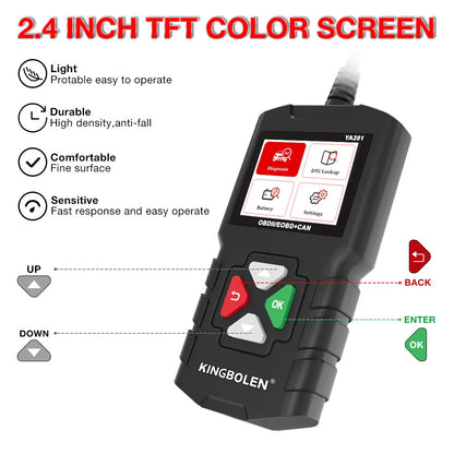 Car OBD2 Diagnostic Tool Code Reader