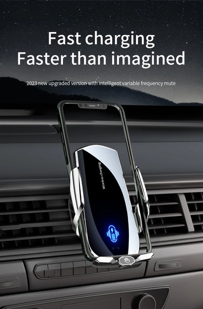 Fast Wireless Car Charger Stand for iPhone