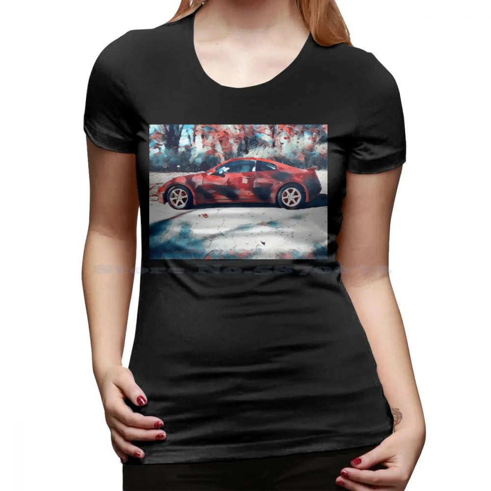 G35 Coupe T Shirt 100% Cotton Tee Infiniti G35 Coupe