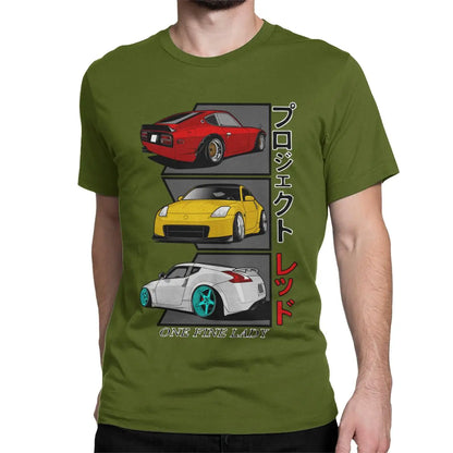 Nissan FairLady 240z 350z 370z Jdm Men T Shirt Car Vintage Tee