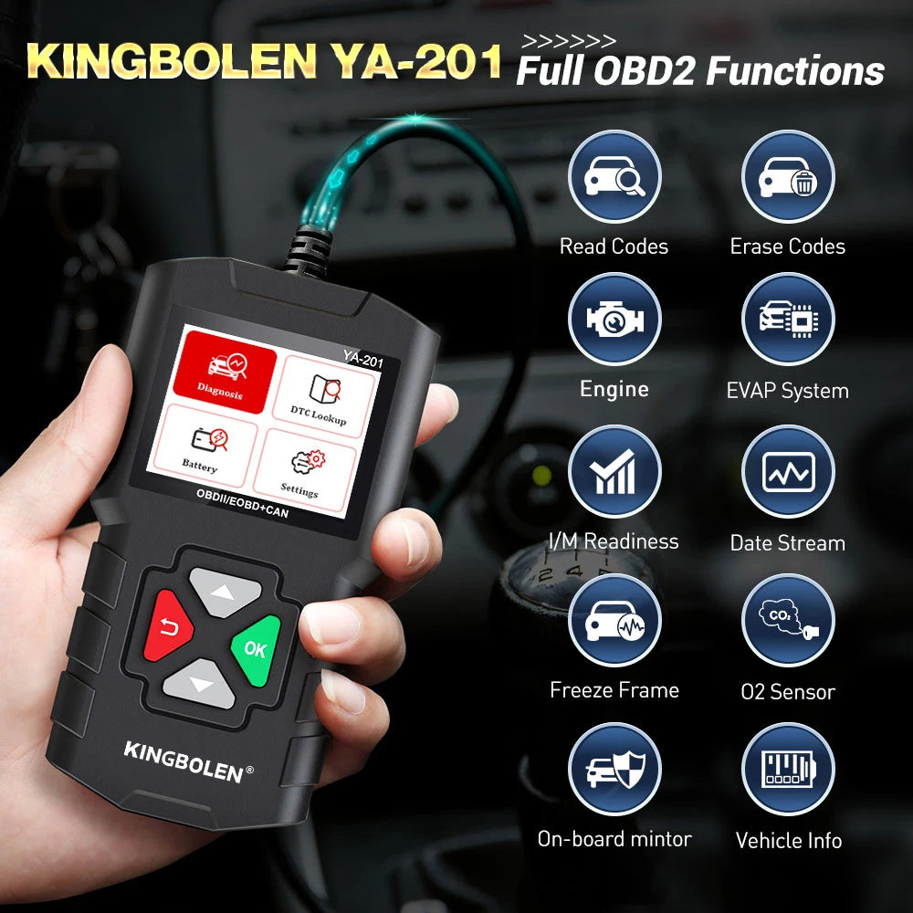 Car OBD2 Diagnostic Tool Code Reader